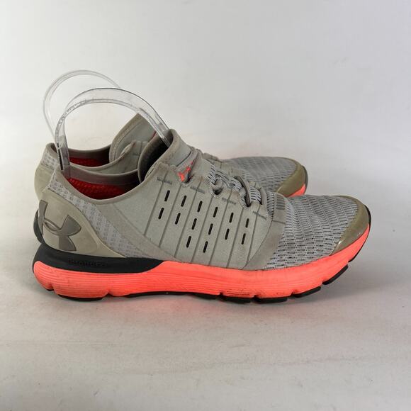 Under Armour Speedfoam Europa women's size 8.5 grey pink athletic sneakers - Picture 2 of 13
